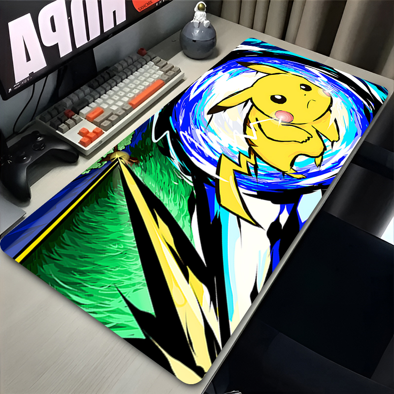 Mouse Pad P-pokemon Pikachu Co - Gaming Accessories Gamer reseña y precio