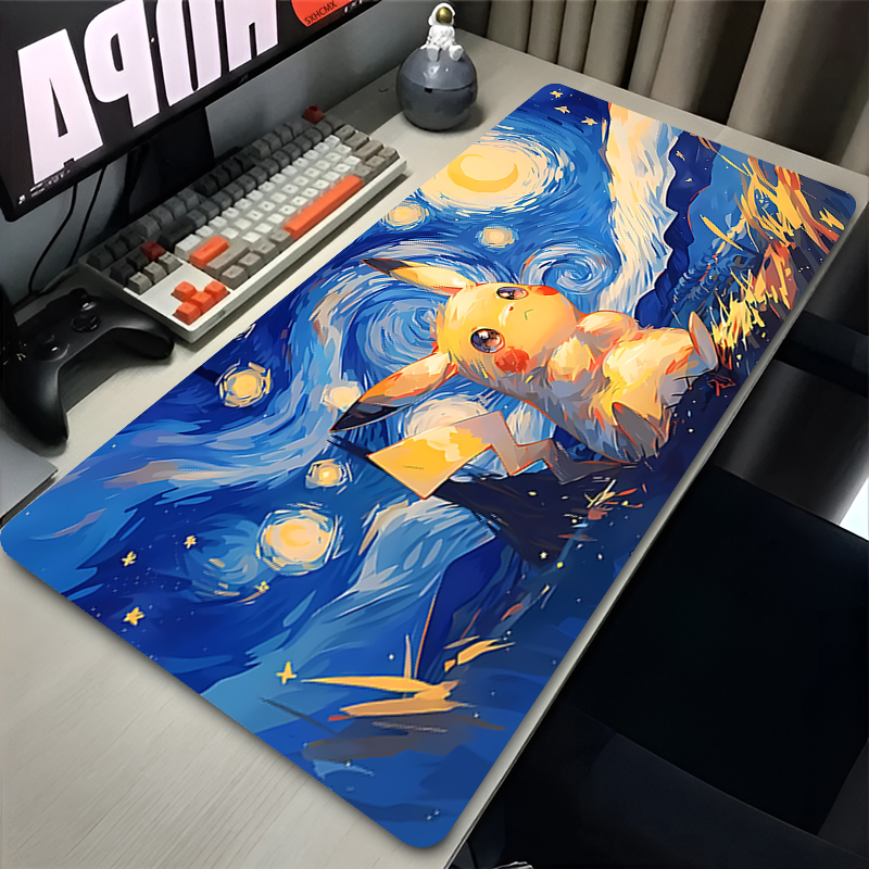Mouse Pad P-pokemon Pikachu Co - Gaming Accessories Gamer reseña y precio