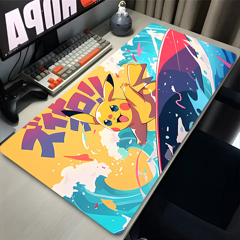 Mouse Pad P-pokemon Pikachu Co - Gaming Accessories Gamer reseña y precio