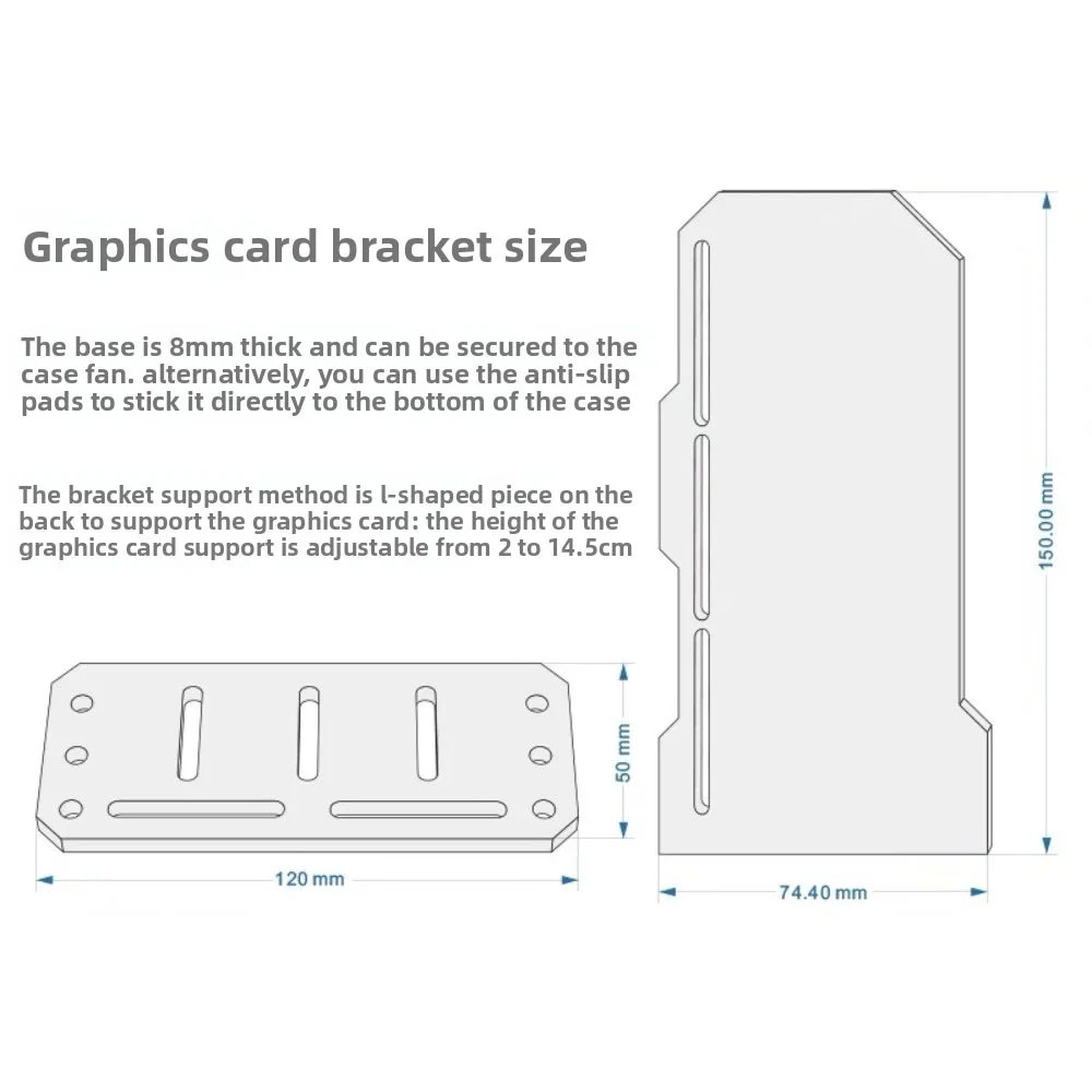 DIY Mirror VGA Holder ARGB Gam - Vertical Gpu Bracket reseña y precio
